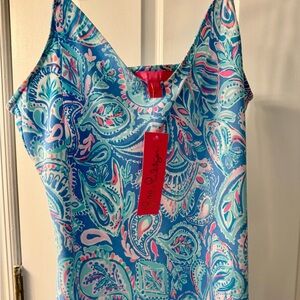 Lilly Pulitzer Marietta Midi Slip Dress Xl NWT